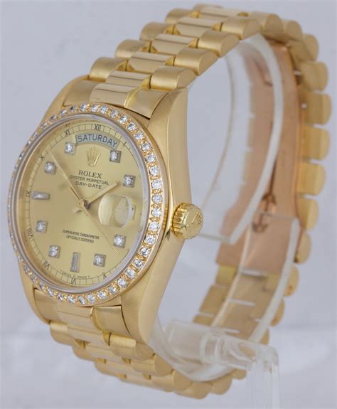 rolex daydate 36 mm president|diamond rolex 36mm price.